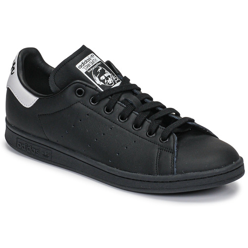 Schuhe Sneaker Low adidas Originals STAN SMITH Schwarz / Weiss