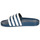 Schuhe Pantoletten adidas Originals ADILETTE Blau / Weiss