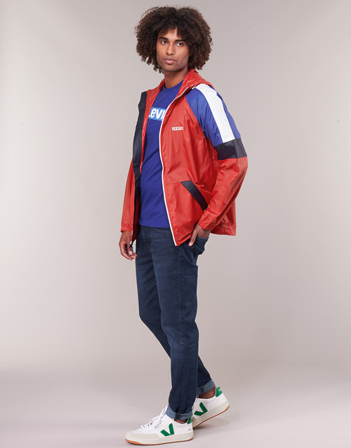 Levi's COLORBLOCK WINDRUNNER Rot / Blau