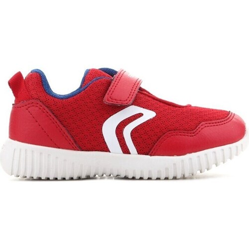 Schuhe Kinder Sneaker Low Geox B Waviness Rot