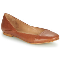 Schuhe Damen Ballerinas Casual Attitude TOBALO Cognac