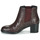 Schuhe Damen Low Boots Clarks MASCARPONE Bordeaux