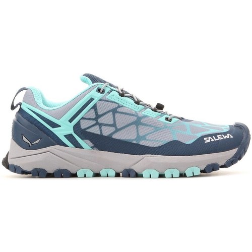 Schuhe Damen Wanderschuhe Salewa WS Multi Track Grau, Hellblau, Blau