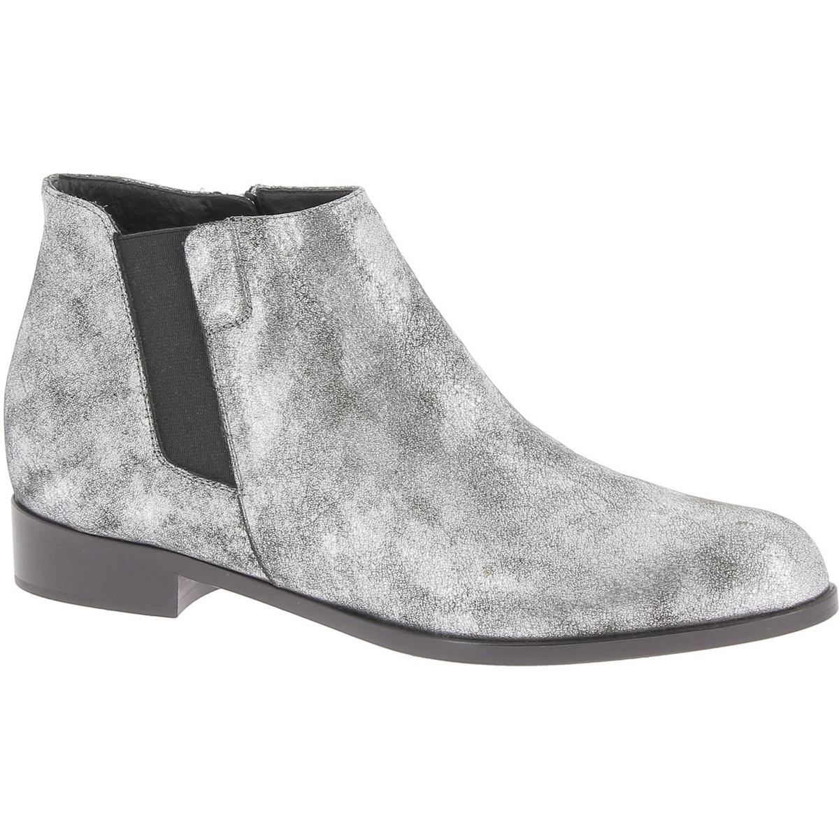 Schuhe Damen Low Boots Giuseppe Zanotti I47085 Silbern