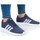 Schuhe Damen Sneaker Low adidas Originals Lite Racer Dunkelblau, Blau