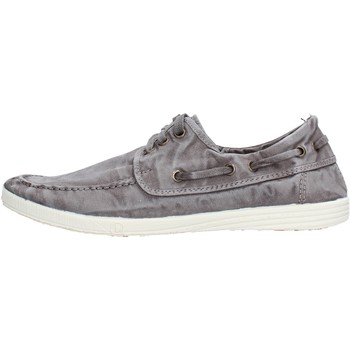 Schuhe Herren Sneaker Natural World - Barca grigio 303E-623 Grau