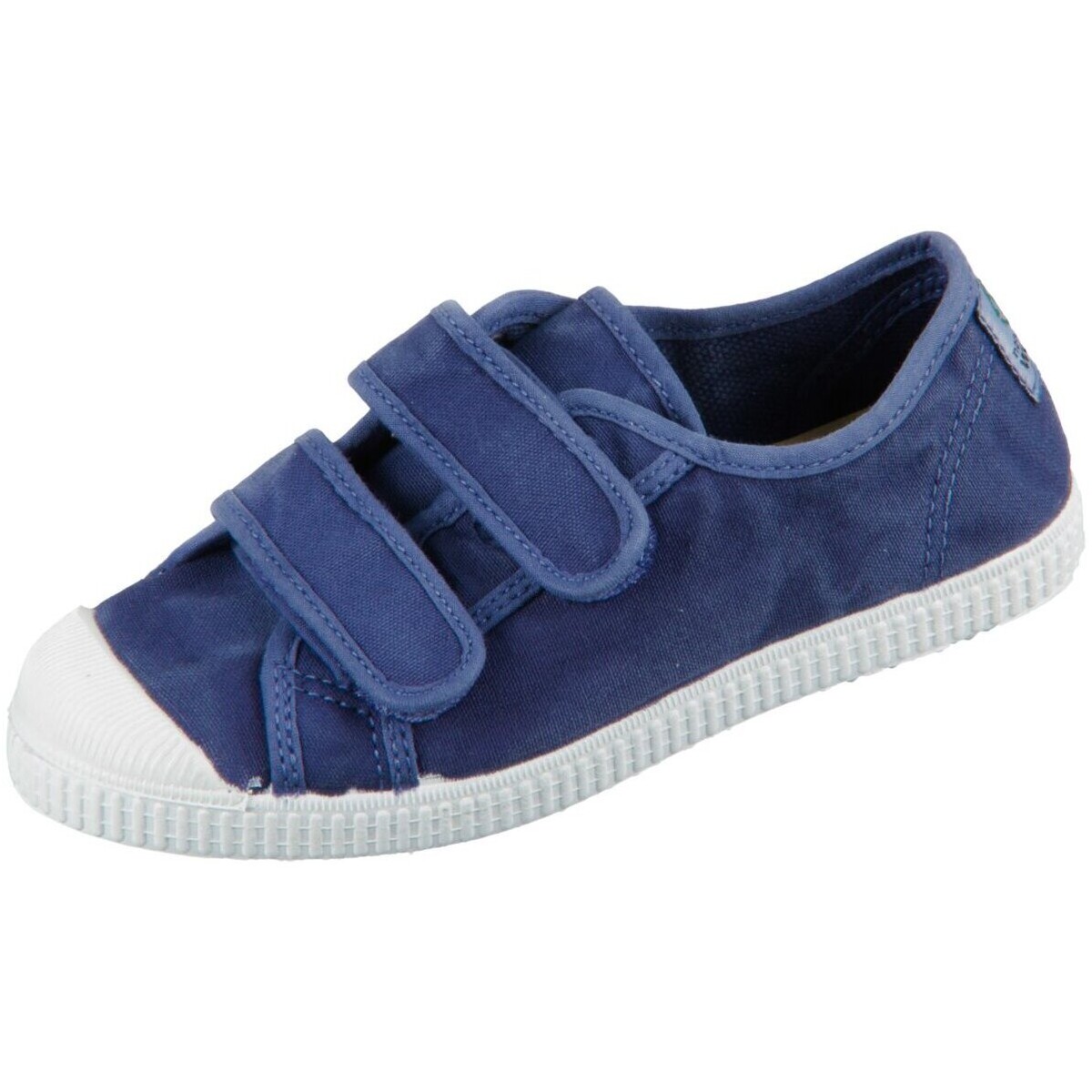 Schuhe Jungen Derby-Schuhe & Richelieu Natural World Eco Klettschuhe 78777-84 azul oscur organic cotton 78777-84 Blau