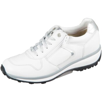 Schuhe Damen Sneaker Low Xsensible Schnuerschuhe Jersey 30042.3-130 white chrome 30042.3-130 weiß