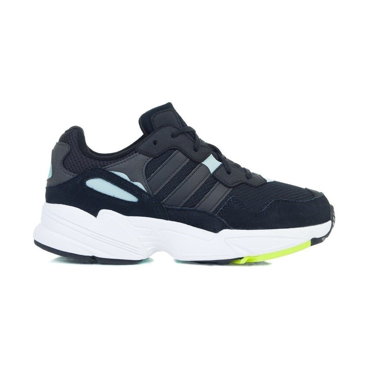 Schuhe Kinder Sneaker Low adidas Originals YUNG96 J Schwarz