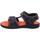 Schuhe Kinder Sandalen / Sandaletten New Balance 2031 Schwarz, Orangefarbig, Grau
