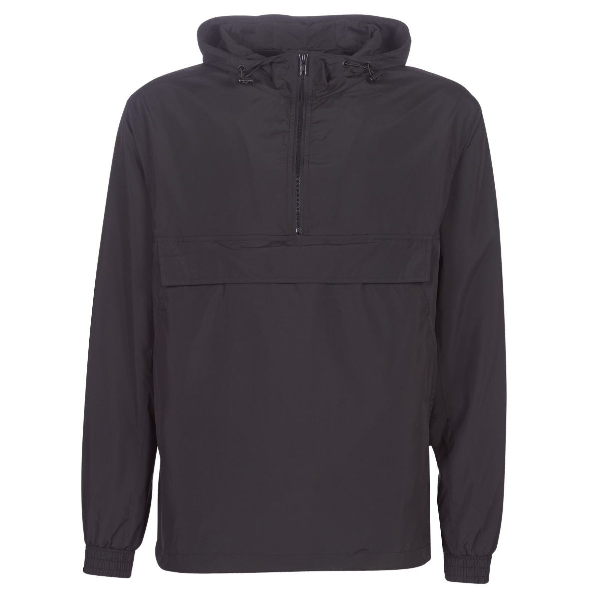 Kleidung Herren Windjacken Urban Classics BASIC PULL OVER JACKET Schwarz