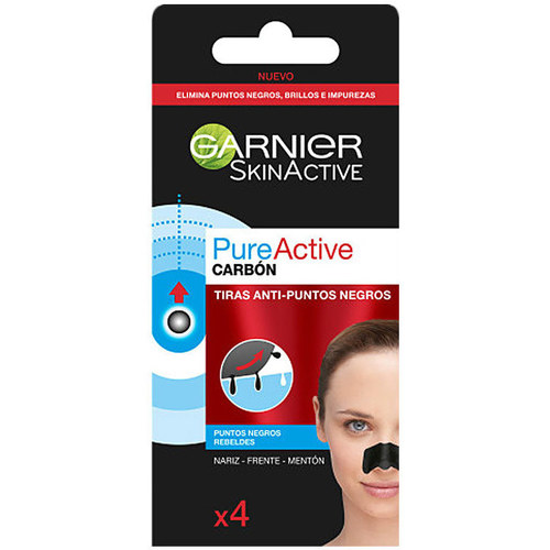 Beauty gezielte Gesichtspflege Garnier Pure Active Carbon Tiras Anti-puntos Negros 