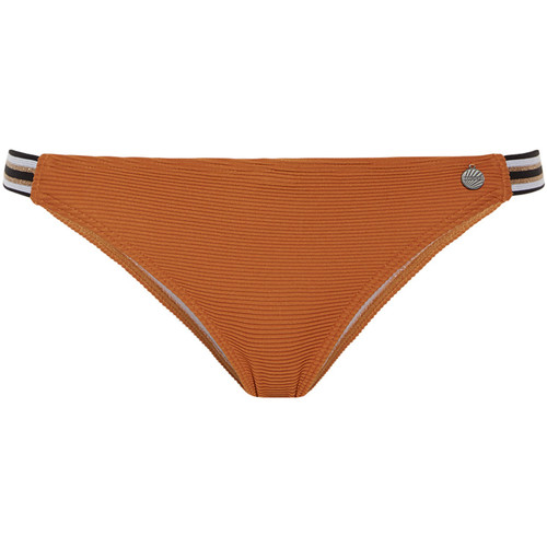 Kleidung Damen Bikini Ober- und Unterteile Beachlife Braune -Badeanzug-Strümpfe aus Leder Braun
