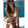 Kleidung Damen Bikini Ober- und Unterteile Beachlife Plissee-Badeanzugshose White Weiss
