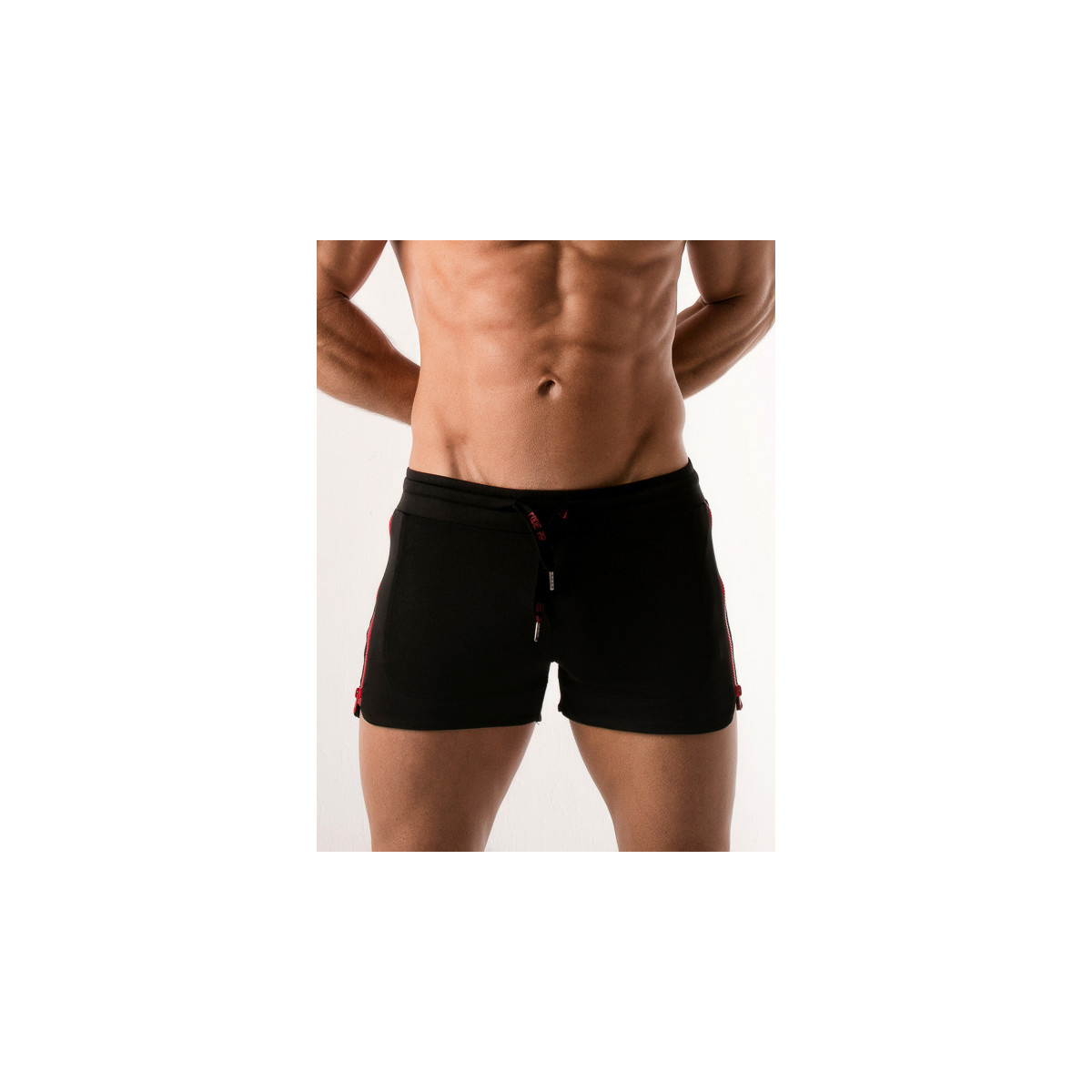 Kleidung Herren Shorts / Bermudas Code 22 Sport Shorty Quick Dry Code22 schwarz Schwarz