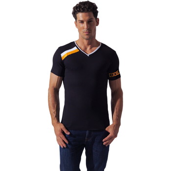 Kleidung Herren T-Shirts Code 22 T-shirt Asymmetric sport Code22 Schwarz