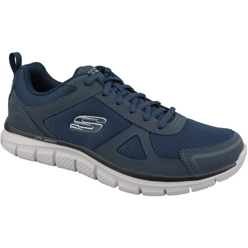 Schuhe Herren Sneaker Low Skechers Track-Scloric Blau