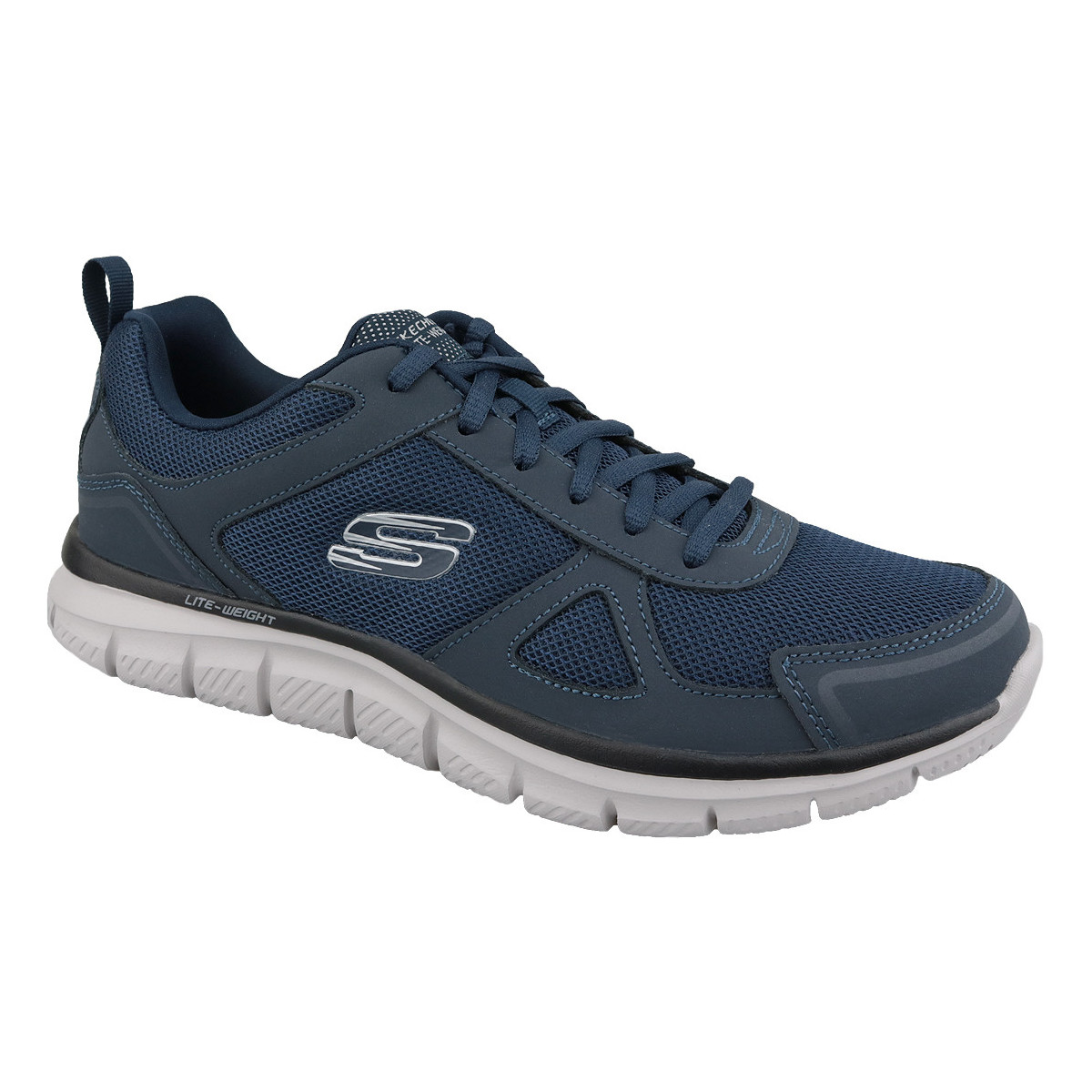 Schuhe Herren Sneaker Low Skechers Track-Scloric Blau