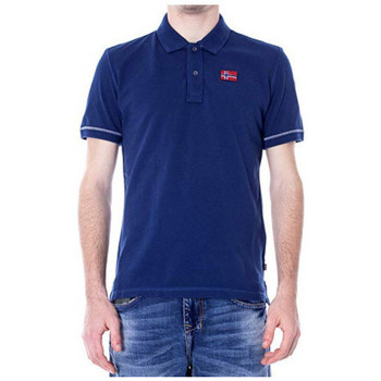 Kleidung Herren T-Shirts & Poloshirts Napapijri ERLI Blau