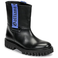 Schuhe Herren Boots John Galliano 8560 Schwarz / Blau