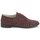 Schuhe Damen Richelieu Meline DERMION BIS Bordeaux