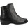 Schuhe Damen Low Boots Pinoso's 7656 H Schwarz