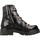 Schuhe Damen Low Boots Albano 8056AL Schwarz