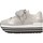 Schuhe Damen Sneaker Apepazza 83013 Silbern