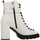 Schuhe Damen Low Boots Elvio Zanon I7503N Weiss