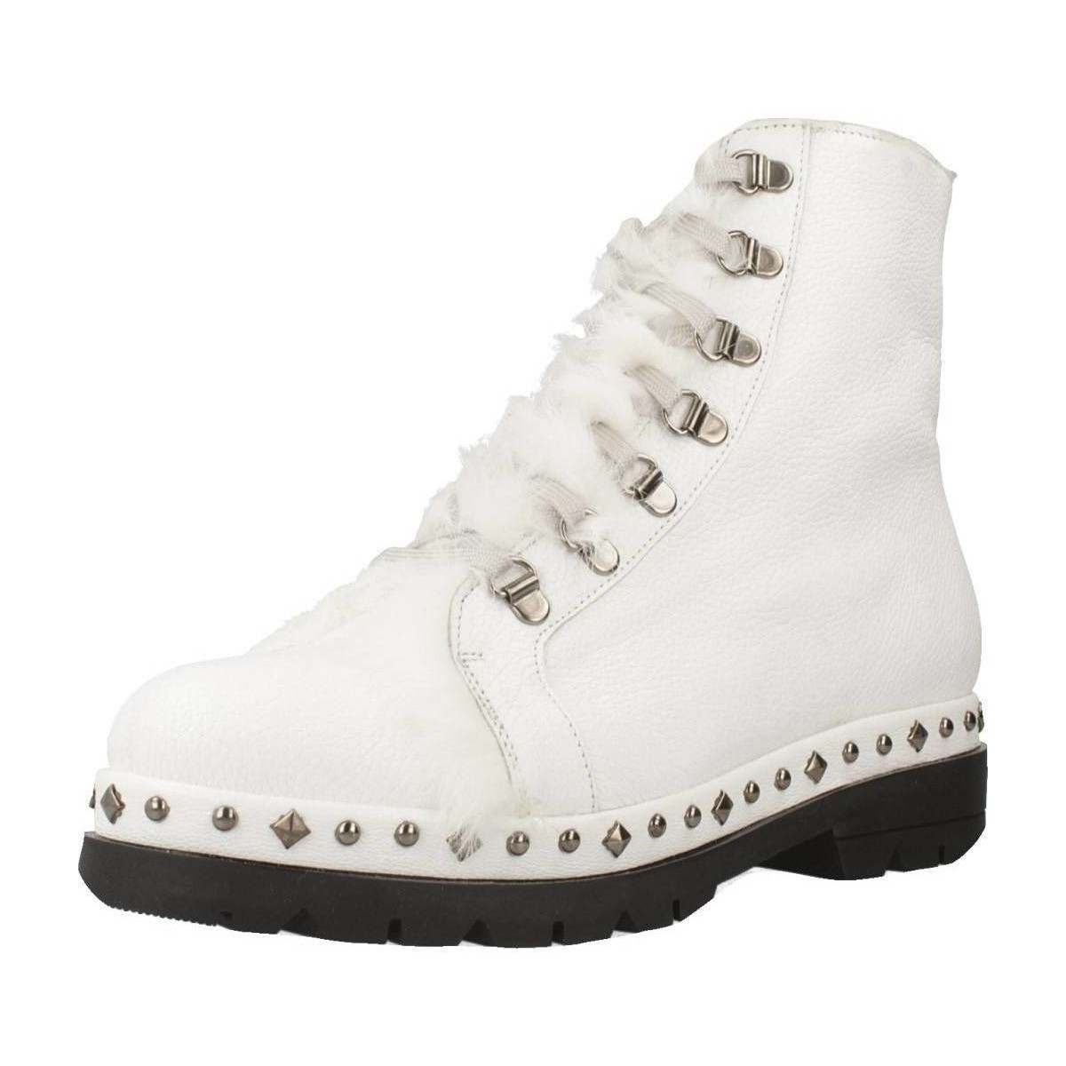 Schuhe Damen Low Boots Pon´s Quintana 7191 008 Weiss
