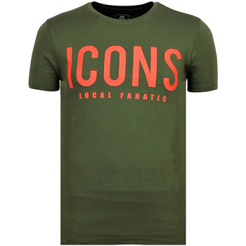 Kleidung Herren T-Shirts Local Fanatic ICONS Print G Grün