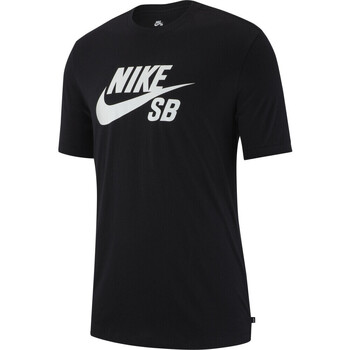 Kleidung Herren T-Shirts & Poloshirts Nike M nk sb dry tee dfct logo Schwarz