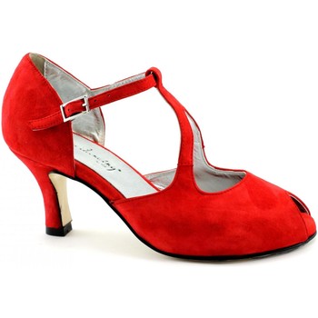 Schuhe Damen Pumps Star Dancing STA-CCC-2084-RO Rot
