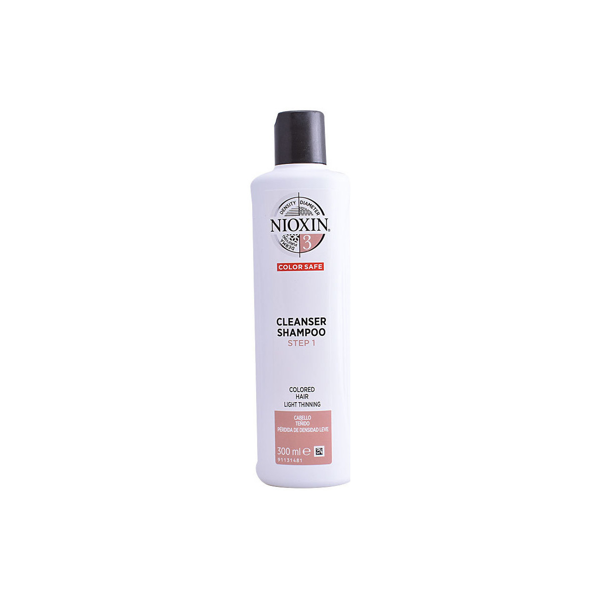 Beauty Shampoo Nioxin Sistema 3 - Champú - Cabello Teñido Ligeramente Debilitado - Pa 