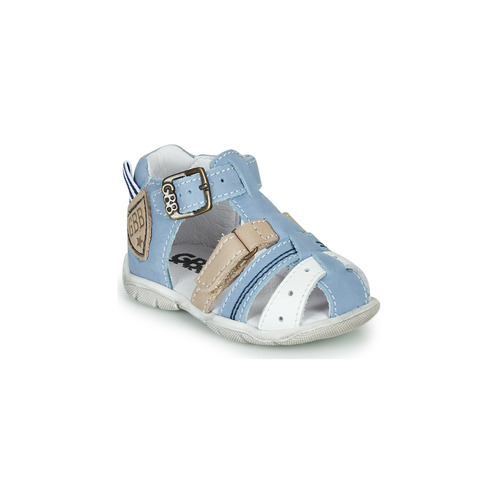 Schuhe Jungen Sandalen / Sandaletten GBB BYZANTE Blau / Grau