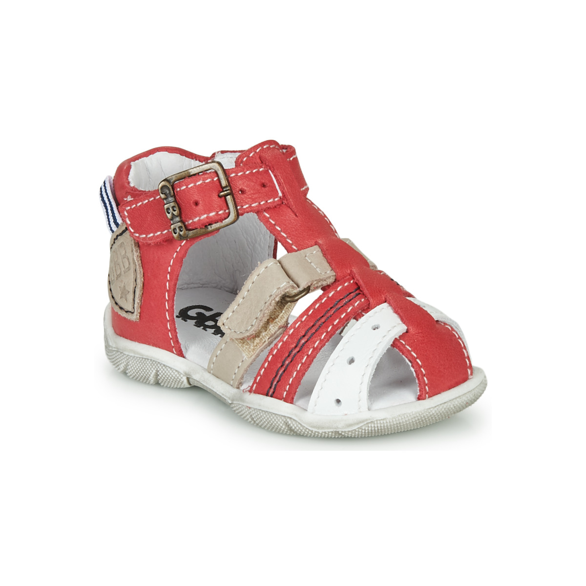 Schuhe Jungen Sandalen / Sandaletten GBB BYZANTE Rot