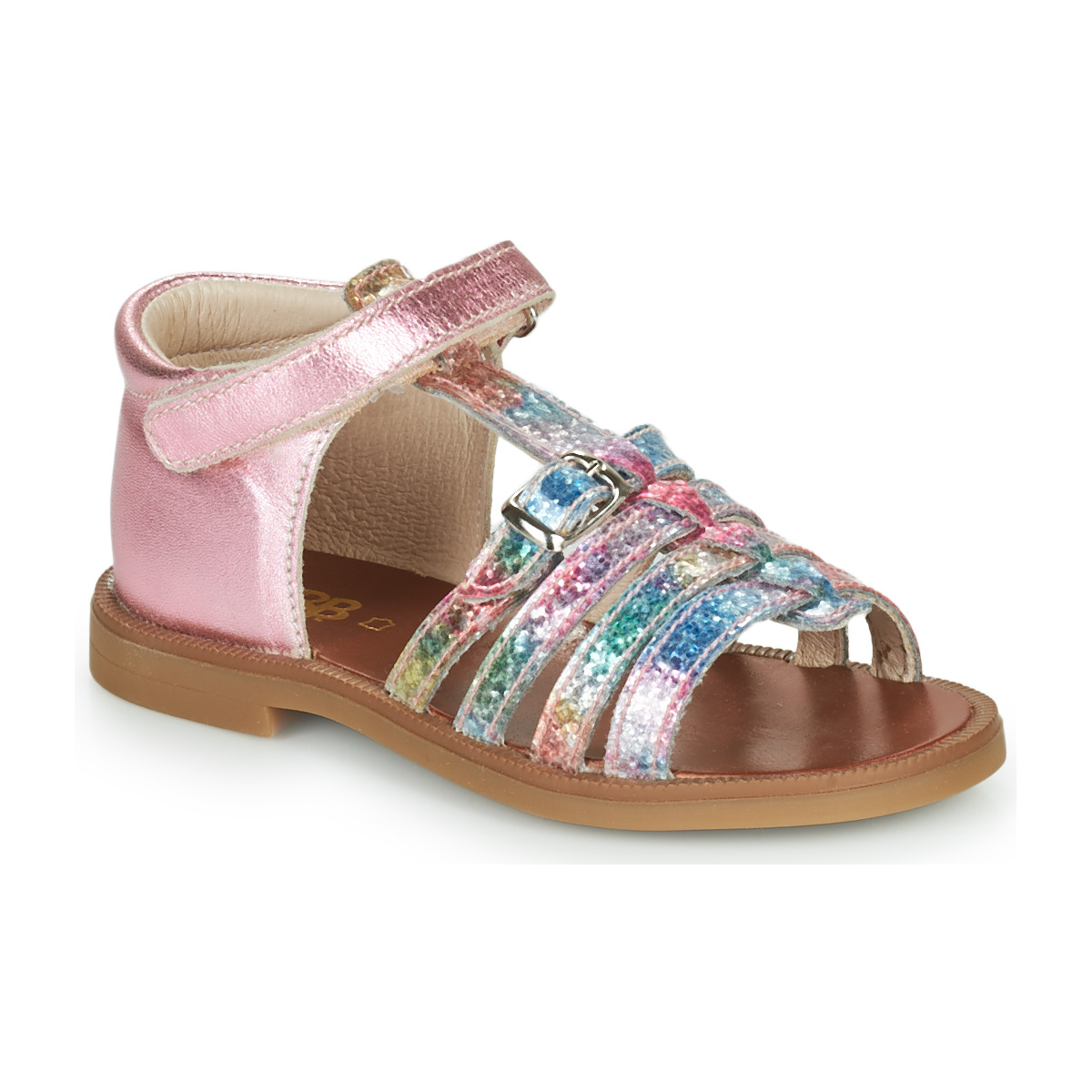 Schuhe Mädchen Sandalen / Sandaletten GBB PHILIPPINE Rosa
