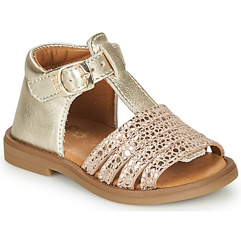 Schuhe Mädchen Sandalen / Sandaletten GBB ATECA Gold