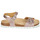Schuhe Mädchen Sandalen / Sandaletten GBB PIPPA Rosa / Gold