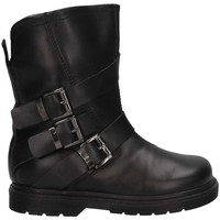 Schuhe Mädchen Low Boots Florens E543189V NERO Biker Kind schwarz Schwarz