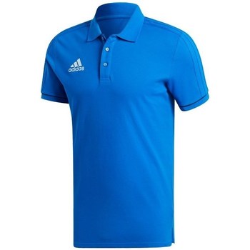 Kleidung Herren T-Shirts adidas Originals Tiro 17 Blau