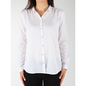 Kleidung Damen Hemden Wrangler Damenhemd  L/S Relaxed Shirt W5190BD12 Weiss