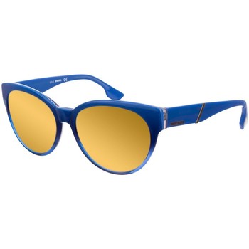 Uhren & Schmuck Damen Sonnenbrillen Diesel Sunglasses DL0124-90G Blau