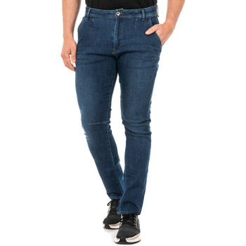 Kleidung Herren Straight Leg Jeans La Martina JMT010-D7002 Blau