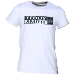 Kleidung Jungen T-Shirts & Poloshirts Teddy Smith 61006036D Weiss