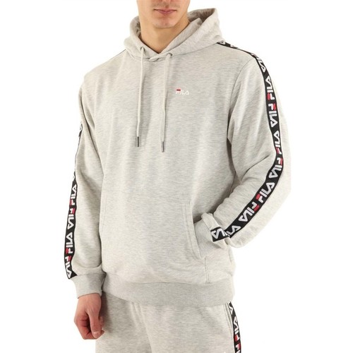 Fila MEN DAVID TAPED HOODY Grau