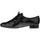 Schuhe Damen Sneaker Lei By Tessamino Schnürer Fiorella Farbe: schwarz Schwarz
