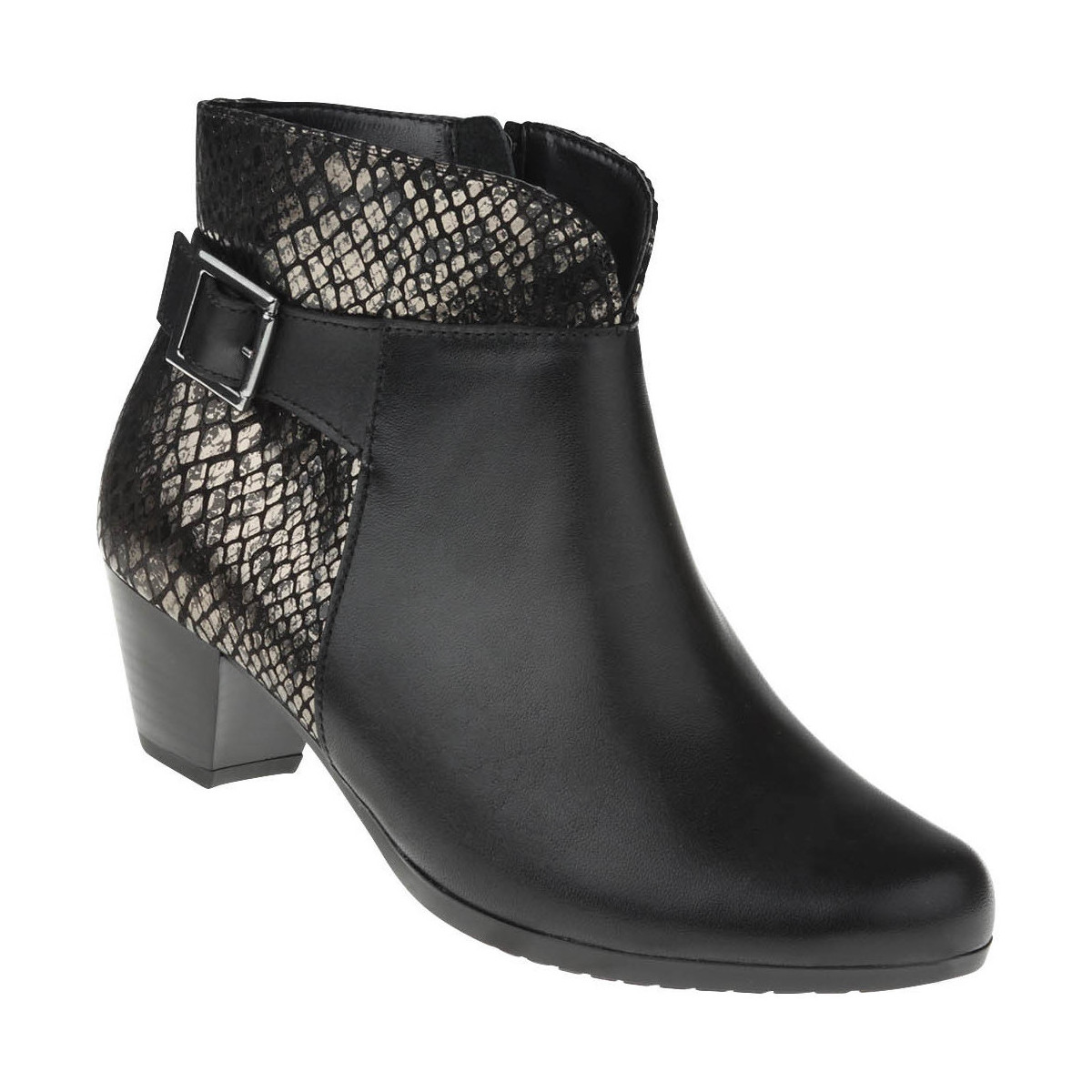 Schuhe Damen Stiefel Lei By Tessamino Stiefelette Letizia Farbe: schwarz Schwarz
