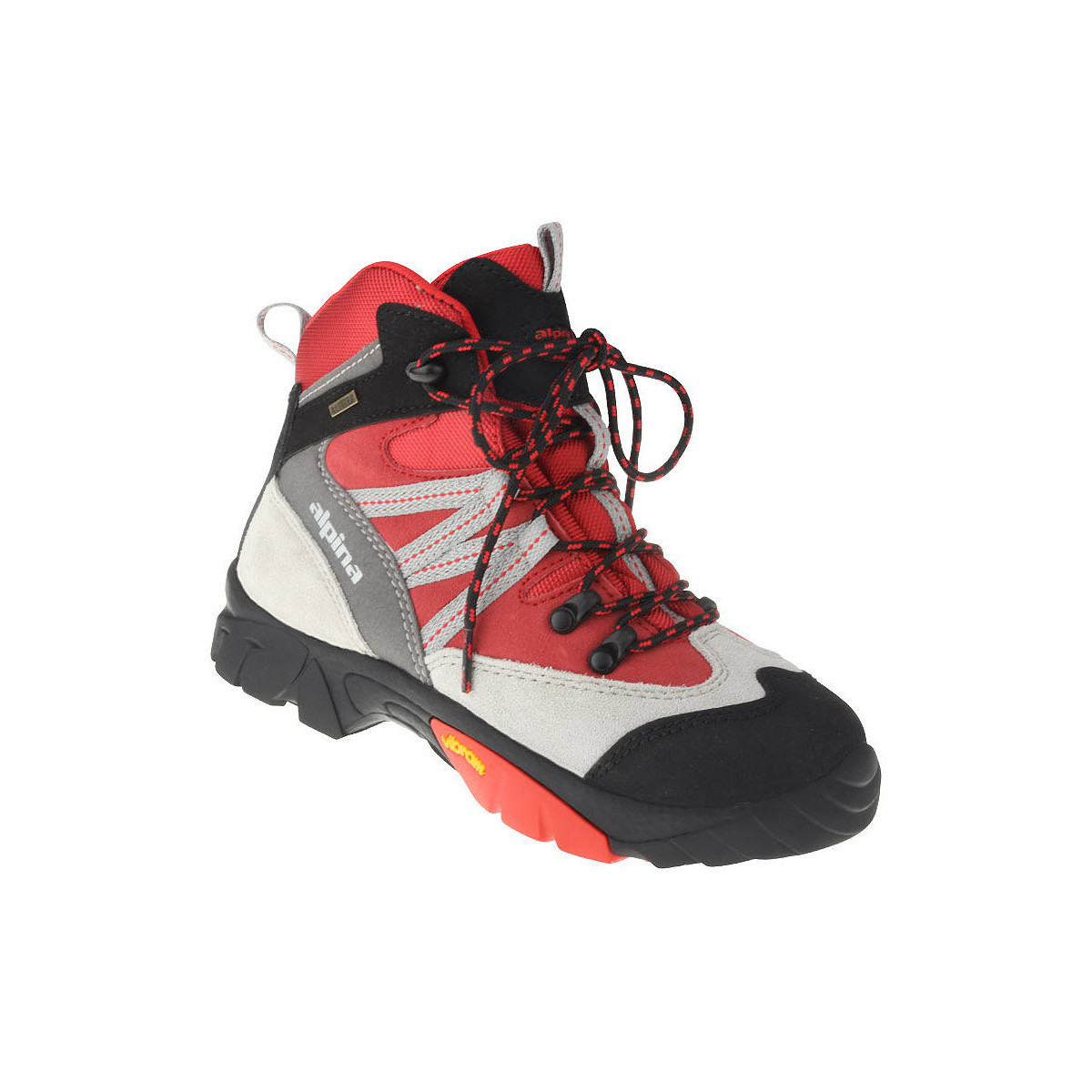Schuhe Kinder Wanderschuhe Alpina Kinderschuhe Elin Farbe: rot Rot