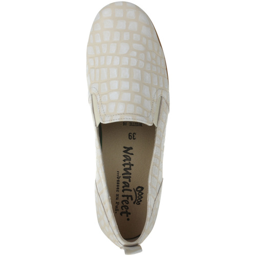Natural Feet Slipper Clea Farbe: weiß Weiss